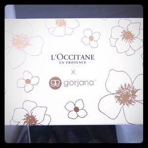 L'occitane hand cream gift set w/Gorgana bracelet